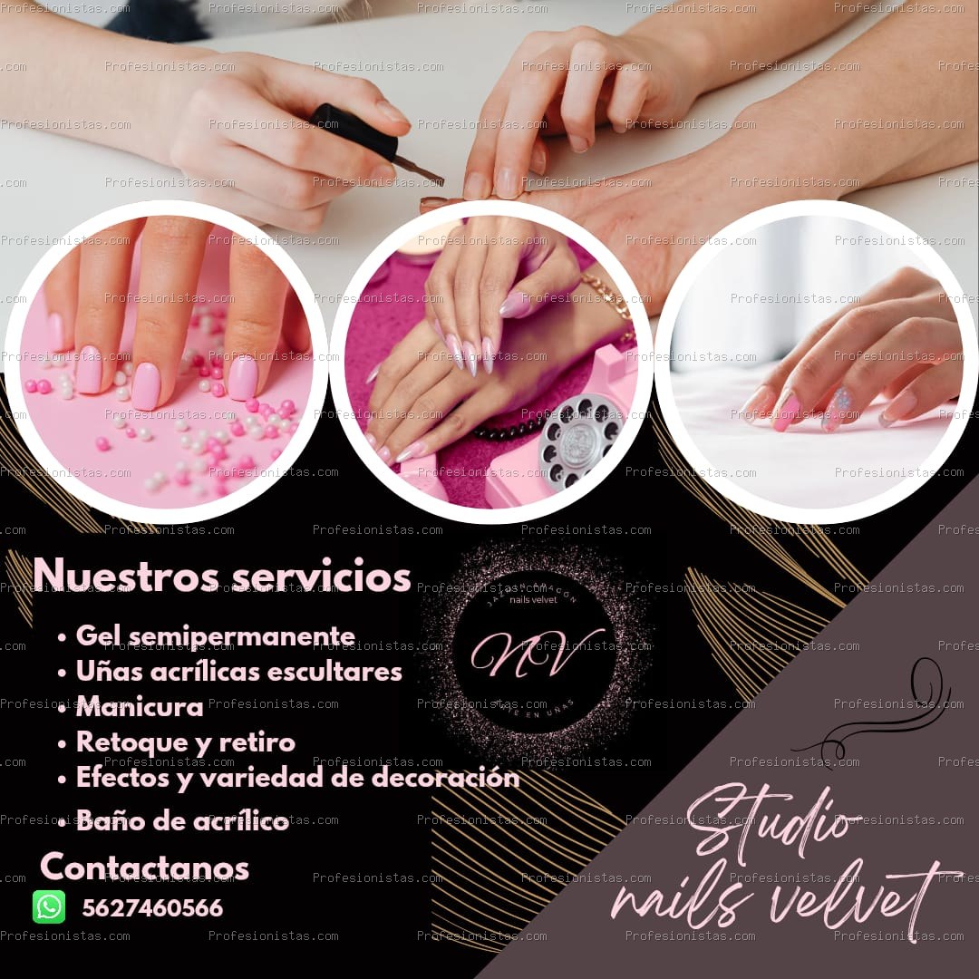 Nails velvet